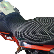 Load image into Gallery viewer, Cool Dry Covers seat covers installed on a KTM 1090 Adventure.
