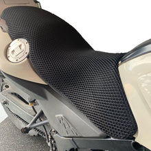 Load image into Gallery viewer, Cool Dry Covers seat covers installed on a BMW F640GS
