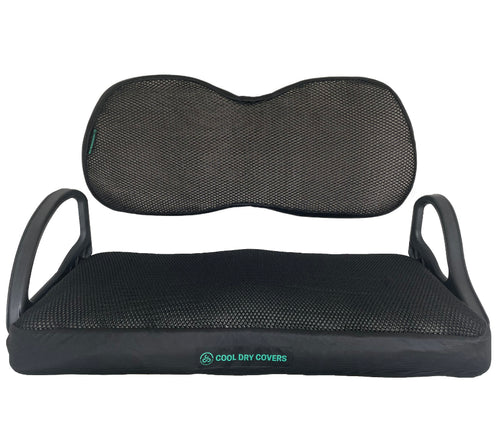Cool Dry Covers seat cover set to fit a Club Car Tempo and Club Car Onward golf cart.