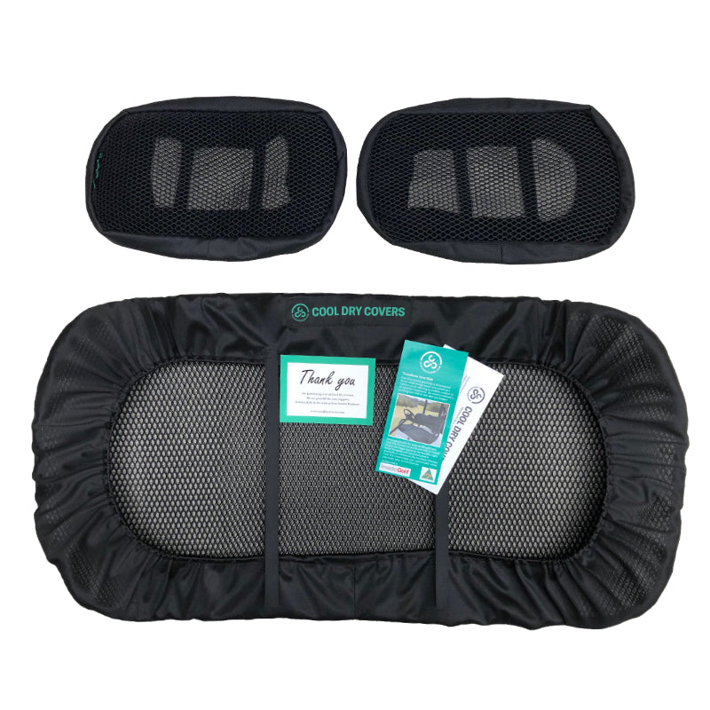 Cool Dry Covers Seat Cover Set for ECar golf cart