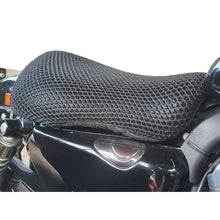 Load image into Gallery viewer, Cool Dry Covers seat covers fitted on Harley Davidson 883 Superlow.
